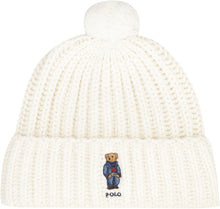 Carica l'immagine nel visualizzatore di Gallery, Cappello in maglia a coste con pon-pon
