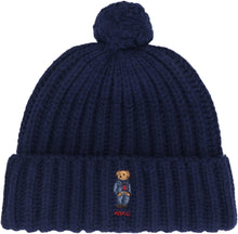 Carica l'immagine nel visualizzatore di Gallery, Cappello in maglia a coste con pon-pon
