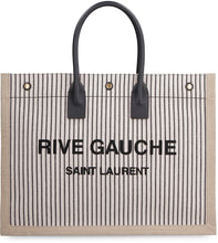 Carica l'immagine nel visualizzatore di Gallery, Tote bag Rive Gauche in canvas
