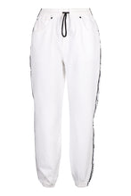 Carica l'immagine nel visualizzatore di Gallery, Track-pants con bande laterali logate
