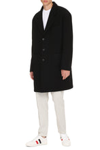 Load image into Gallery viewer, Single-breasted wool coat
