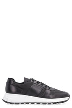 Load image into Gallery viewer, Techno fabric and leather sneakers
