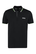 Load image into Gallery viewer, Logo embroidery piqué polo shirt
