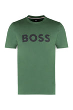 Load image into Gallery viewer, Cotton crew-neck T-shirt
