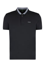 Carica l'immagine nel visualizzatore di Gallery, Polo in cotone stretch con logo
