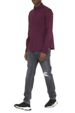 Carica l'immagine nel visualizzatore di Gallery, Camicia in cotone con collo button-down
