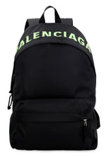 Carica l'immagine nel visualizzatore di Gallery, Zaino Wheel in nylon con logo
