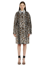 Load image into Gallery viewer, Leopard print calfhair coat
