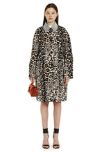 Load image into Gallery viewer, Leopard print calfhair coat
