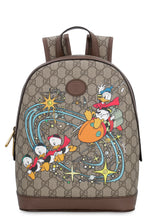 Carica l'immagine nel visualizzatore di Gallery, Zaino in tessuto GG supreme - Donald Duck Disney x Gucci
