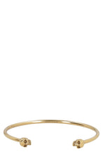 Carica l'immagine nel visualizzatore di Gallery, Bracciale Twin Skull in ottone
