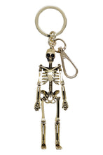 Carica l'immagine nel visualizzatore di Gallery, Portachiavi Skeleton in ottone
