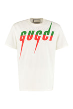Carica l'immagine nel visualizzatore di Gallery, T-shirt in cotone con stampa Gucci Blade
