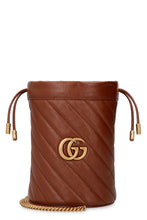 Carica l'immagine nel visualizzatore di Gallery, Mini-bag GG Marmont in pelle matelassé
