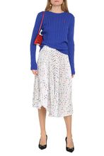 Carica l'immagine nel visualizzatore di Gallery, Pullover in cotone con logo ricamato
