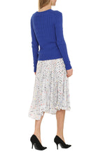 Carica l'immagine nel visualizzatore di Gallery, Pullover in cotone con logo ricamato
