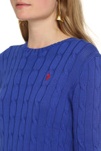 Carica l'immagine nel visualizzatore di Gallery, Pullover in cotone con logo ricamato
