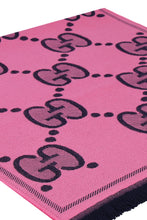 Carica l'immagine nel visualizzatore di Gallery, Sciarpa in lana con motivo GG jacquard
