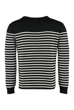 Load image into Gallery viewer, Striped crew-neck pullover

