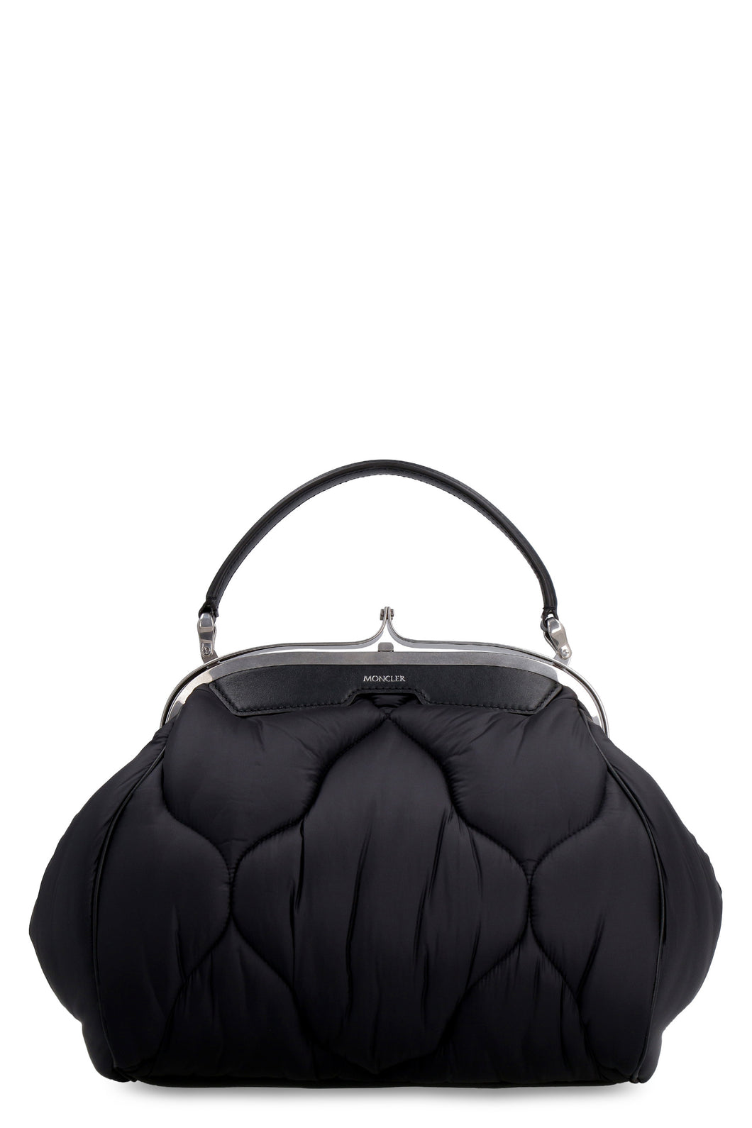 2 Moncler 1952 - Borsa Plompe in nylon e pelle