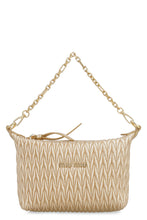 Load image into Gallery viewer, Metallic leather mini-bag
