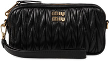 Load image into Gallery viewer, Quilted leather clutch
