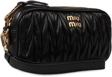 Load image into Gallery viewer, Quilted leather clutch
