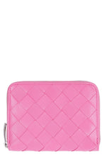 Load image into Gallery viewer, Intrecciato Nappa zipped coin purse
