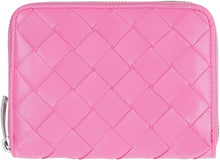 Load image into Gallery viewer, Intrecciato Nappa zipped coin purse
