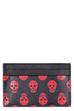 Carica l'immagine nel visualizzatore di Gallery, Portacarte Biker Skull in pelle
