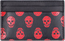 Carica l'immagine nel visualizzatore di Gallery, Portacarte Biker Skull in pelle
