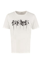 Carica l'immagine nel visualizzatore di Gallery, T-shirt in cotone con maniche corte e stampa
