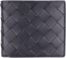 Carica l'immagine nel visualizzatore di Gallery, Portafoglio flap-over in pelle
