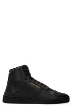 Load image into Gallery viewer, Leather high-top sneakers
