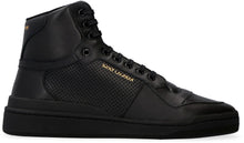 Load image into Gallery viewer, Leather high-top sneakers
