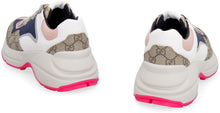 Carica l'immagine nel visualizzatore di Gallery, Sneakers low-top Rhyton GG in pelle
