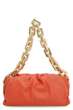Load image into Gallery viewer, Chain Pouch leather clutch
