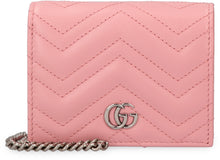 Carica l'immagine nel visualizzatore di Gallery, Wallet on chain GG Marmont in pelle
