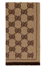 Carica l'immagine nel visualizzatore di Gallery, Sciarpa in lana jacquard con logo
