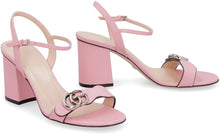 Load image into Gallery viewer, Heeled leather sandals
