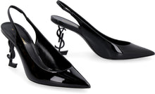 Load image into Gallery viewer, Opyum patent leather slingback pumps
