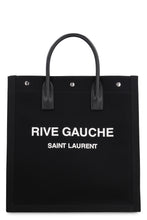 Carica l'immagine nel visualizzatore di Gallery, Tote bag Rive Gauche in canvas
