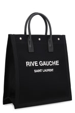 Carica l'immagine nel visualizzatore di Gallery, Tote bag Rive Gauche in canvas
