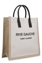 Load image into Gallery viewer, Rive Gauche canvas tote bag
