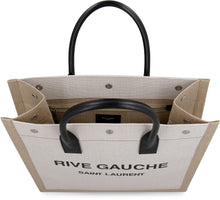 Load image into Gallery viewer, Rive Gauche canvas tote bag
