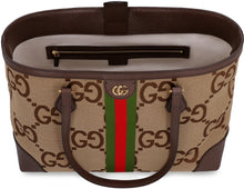 Carica l'immagine nel visualizzatore di Gallery, Borsa shopping Ophidia in tessuto jumbo GG
