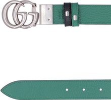 Carica l'immagine nel visualizzatore di Gallery, Cintura reversibile GG Marmont in pelle
