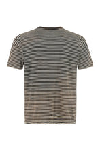Carica l'immagine nel visualizzatore di Gallery, T-shirt in cotone a righe
