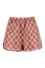Carica l'immagine nel visualizzatore di Gallery, Shorts stampati in twill di seta
