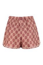 Carica l'immagine nel visualizzatore di Gallery, Shorts stampati in twill di seta
